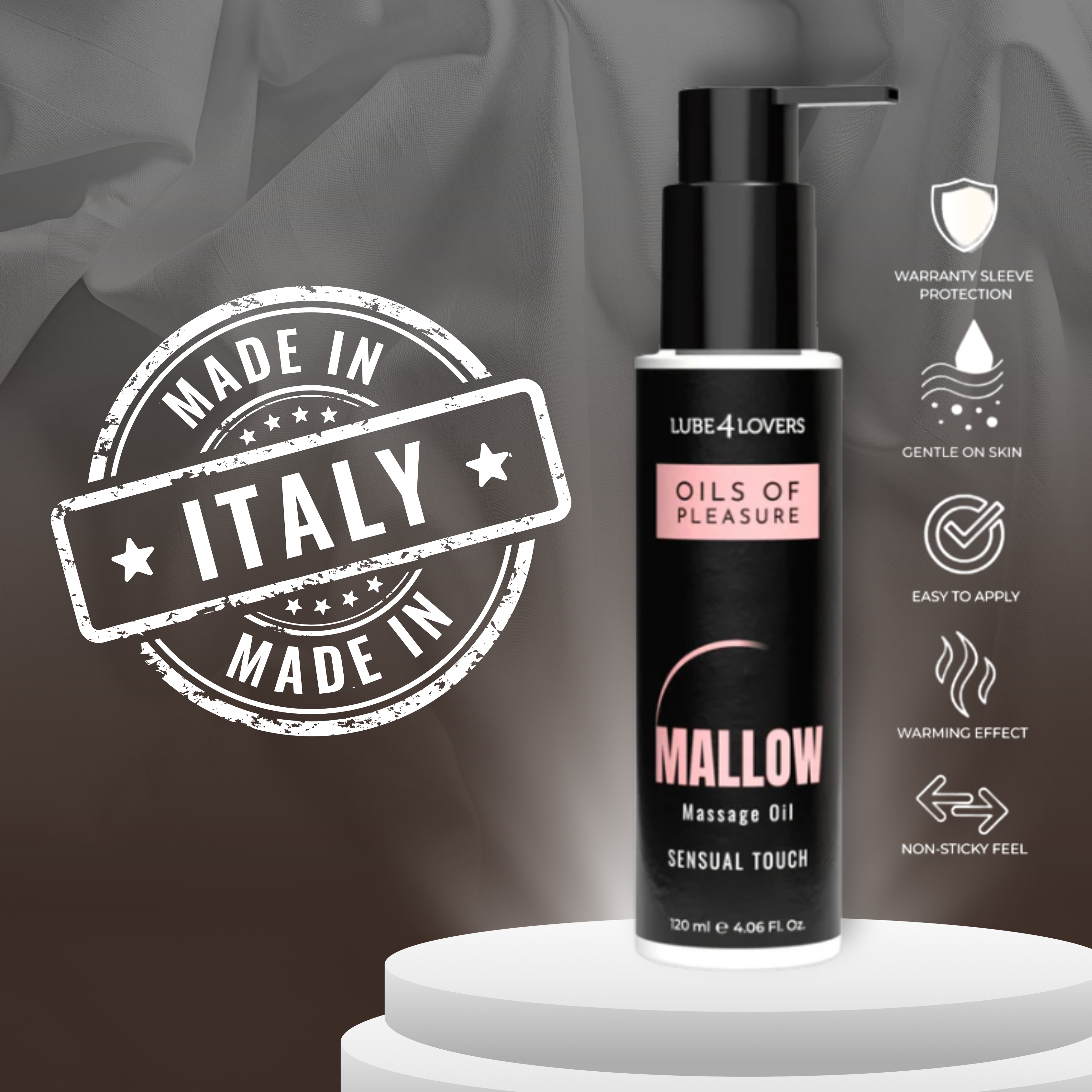 Pleasure Massage Oil 120 ml / 4.06 Onz