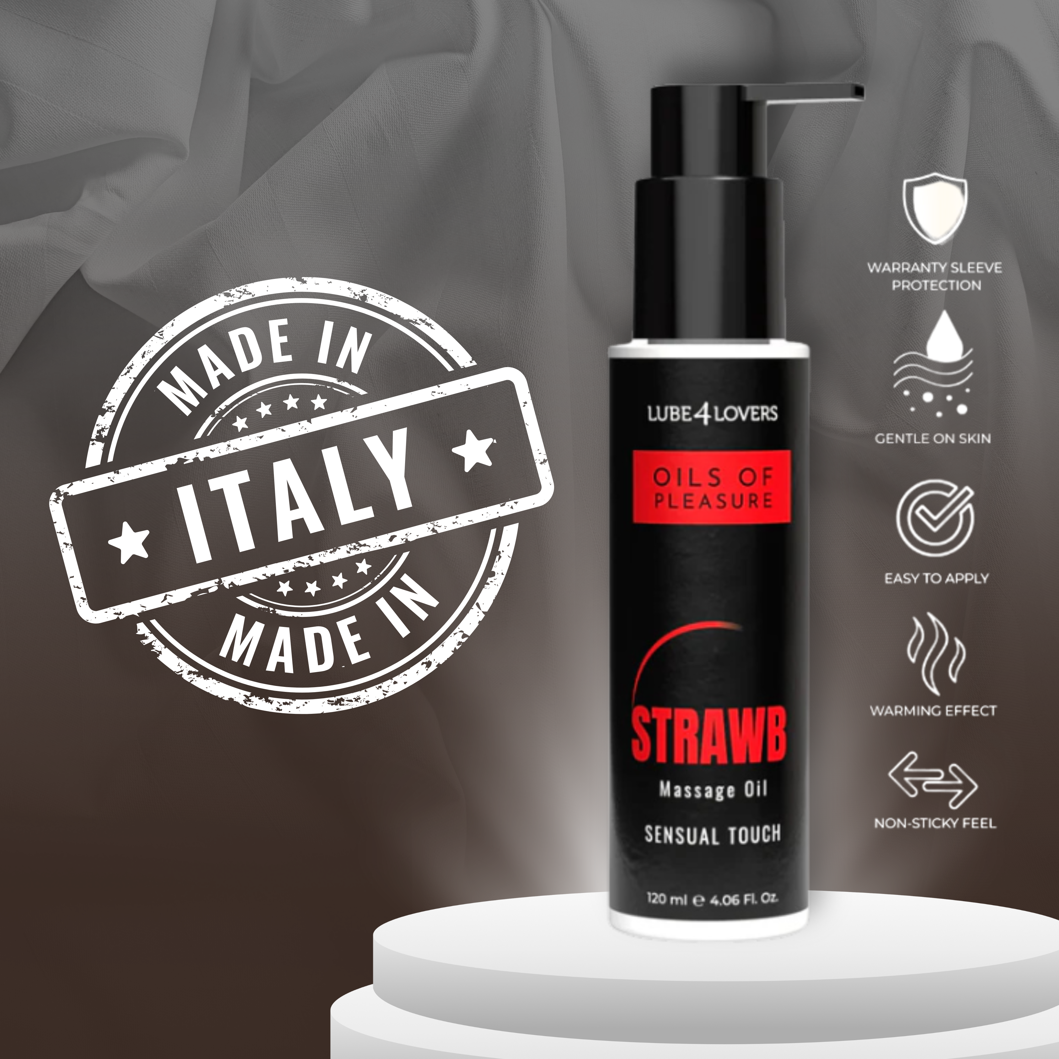 Pleasure Massage Oil 120 ml / 4.06 Onz