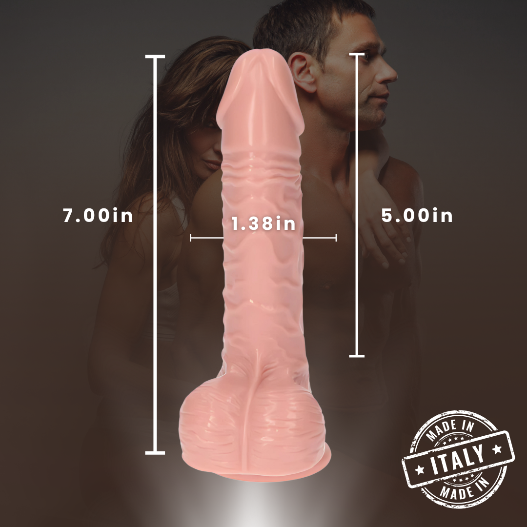 Realistic Dildo Michelangelo 7"