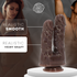 Double Dildo Realistic Cain and Abel  6.9"
