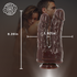 Double Dildo Realistic Romolo and Remo  8.2"