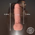 Realistic Dildo XXL Achilles 9.8"