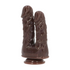 Double Dildo Realistic Cain and Abel  6.9"