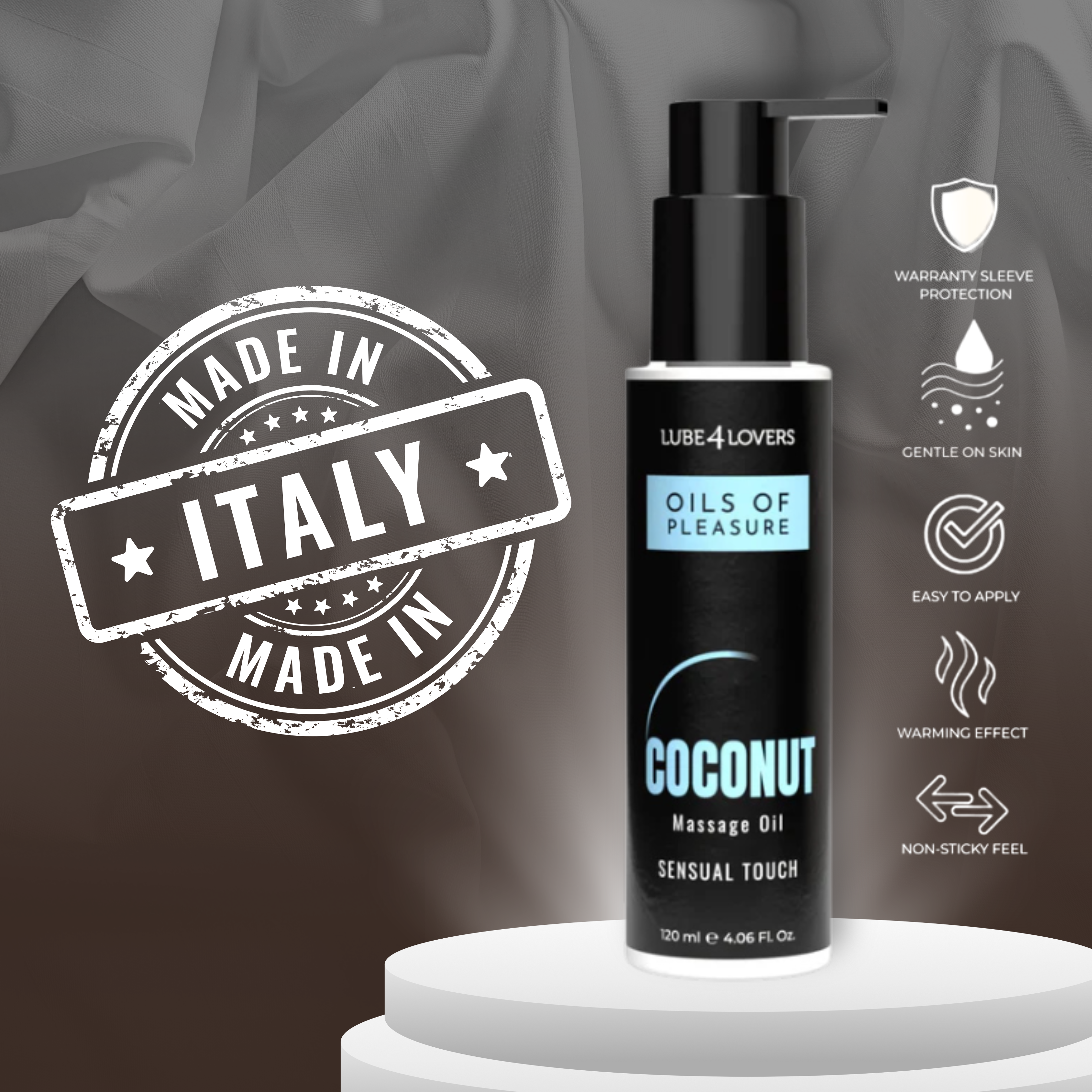 Pleasure Massage Oil 120 ml / 4.06 Onz