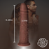 Realistic Dildo Enea  9.4"