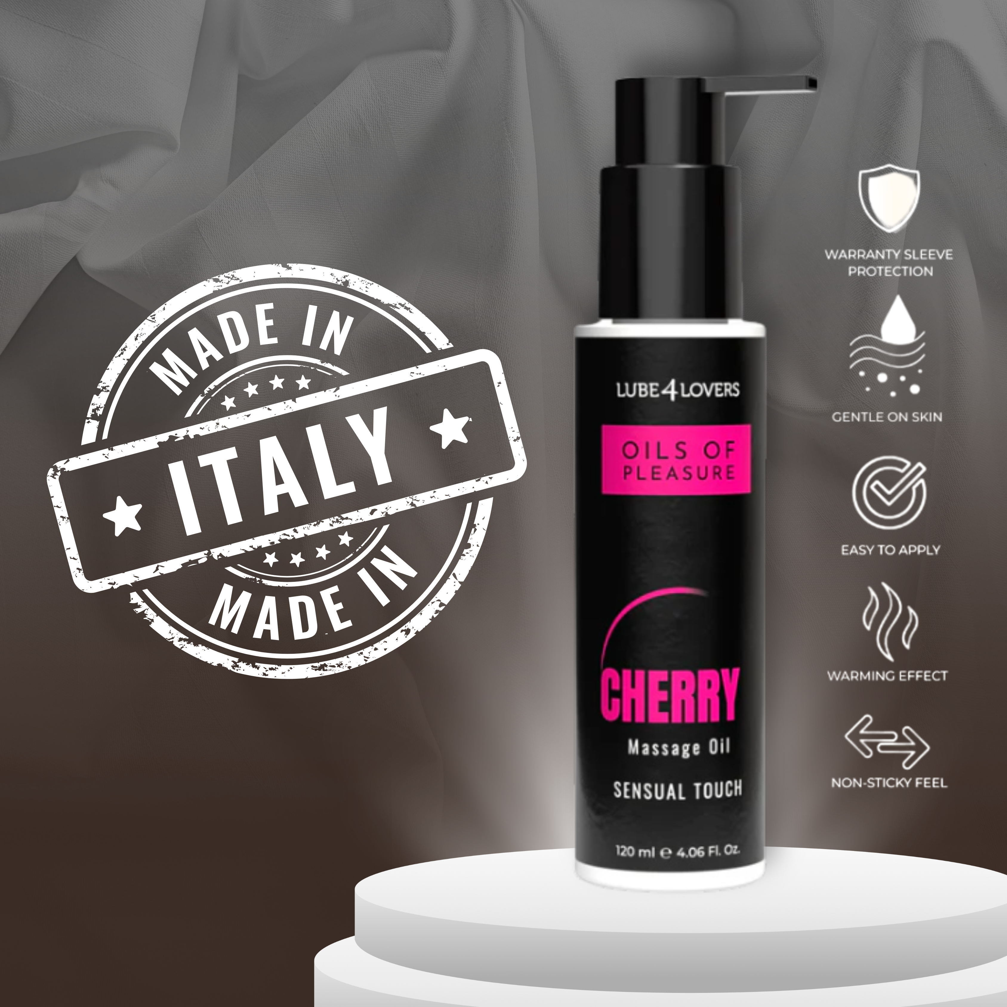 Pleasure Massage Oil 120 ml / 4.06 Onz