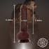 Realistic Dildo Attila  XXL  11"