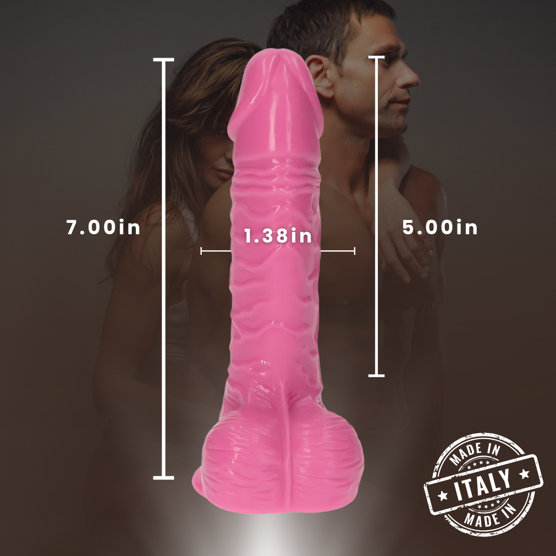Realistic Dildo Michelangelo 7"
