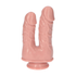 Double Dildo Realistic Cain and Abel  6"