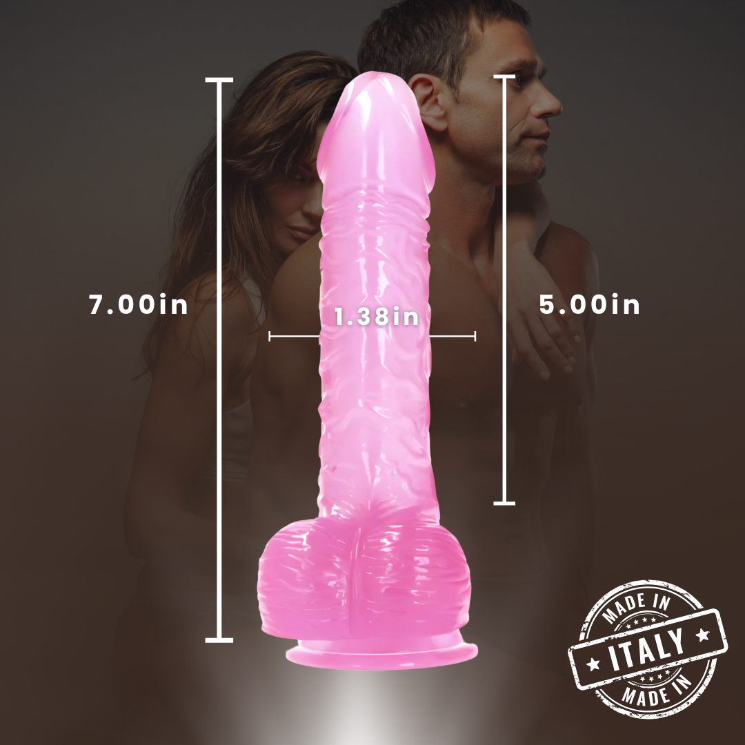 Realistic Dildo Michelangelo 7"