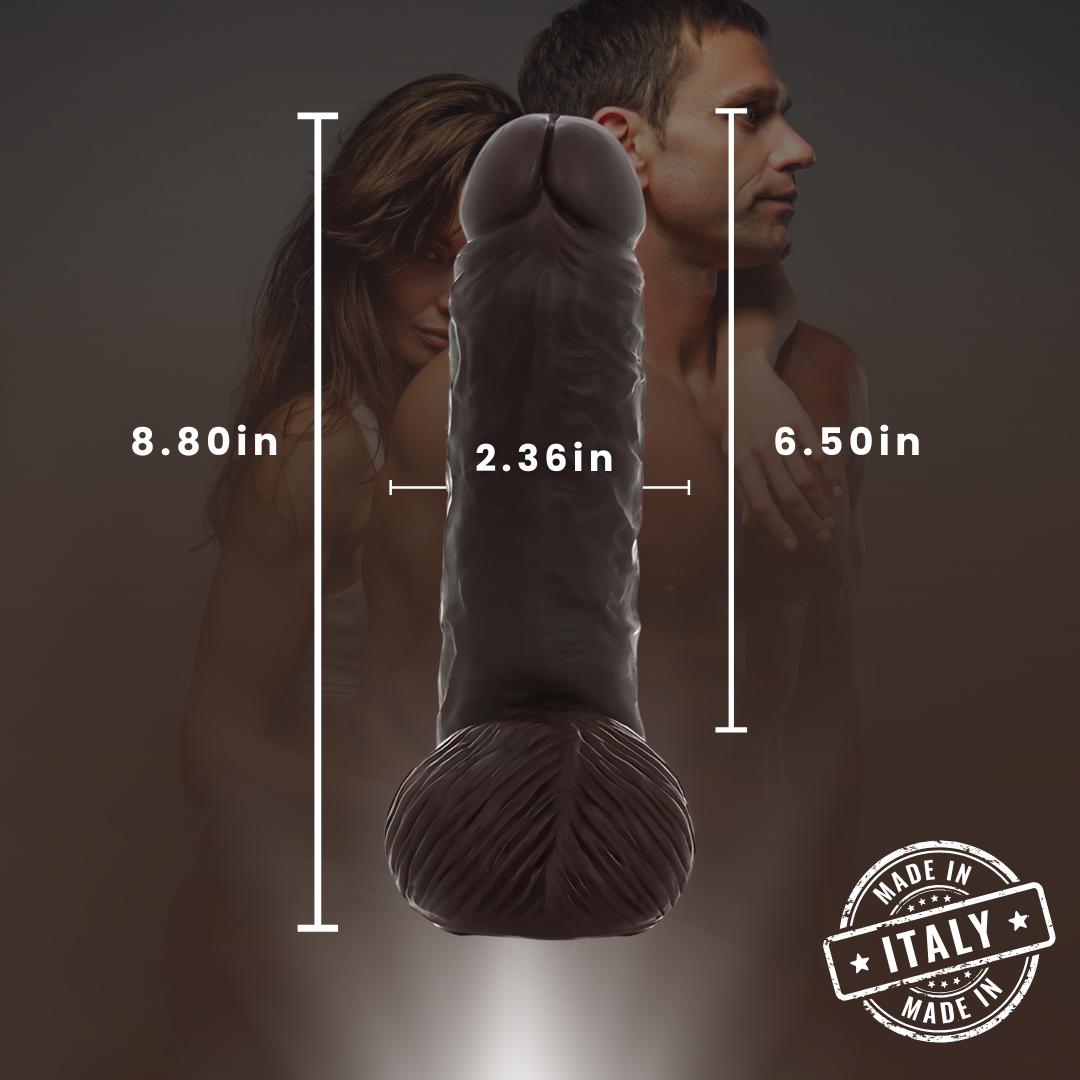 Realistic Dildo XXL Ulisse 8.8"