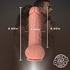 Realistic Dildo XXL Ulisse 8.8"